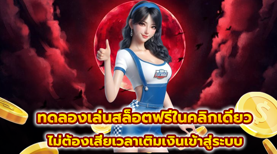 ทดลองเล่นสล็อตฟรีในคลิกเดียว